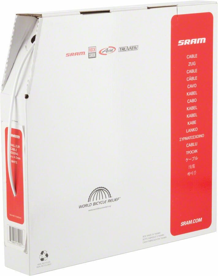 Боуден SRAM Low Compression Brake Cable Housing 1m x 5.0mm File Box Black