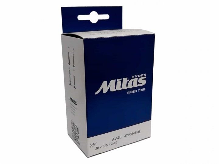Камера Mitas Classic 26" x 1,75 - 2,45 (47/62 - 559) AV 48мм