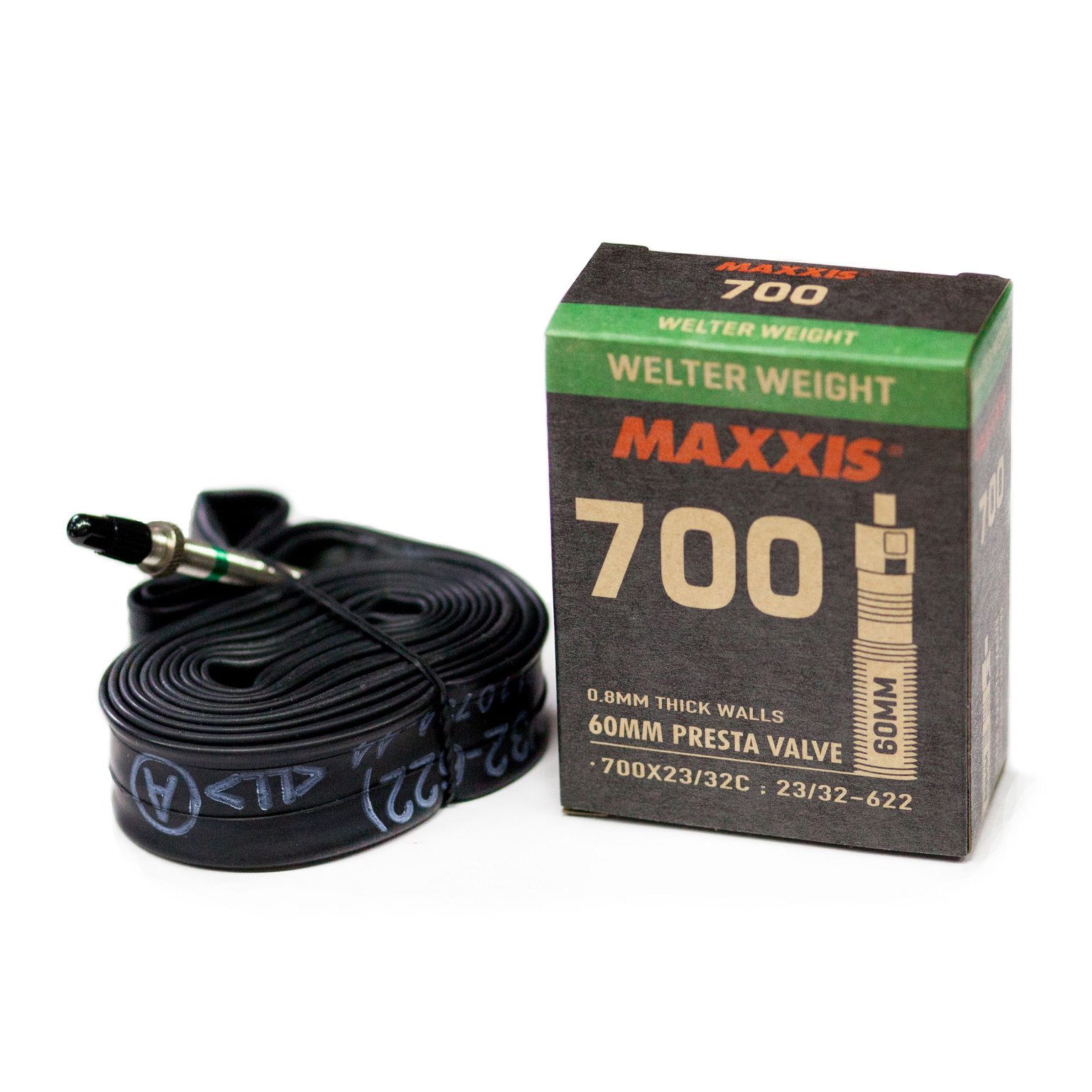 Камера Maxxis WELTER WEIGHT 700X23/32C Ніпель - Presta 60mm