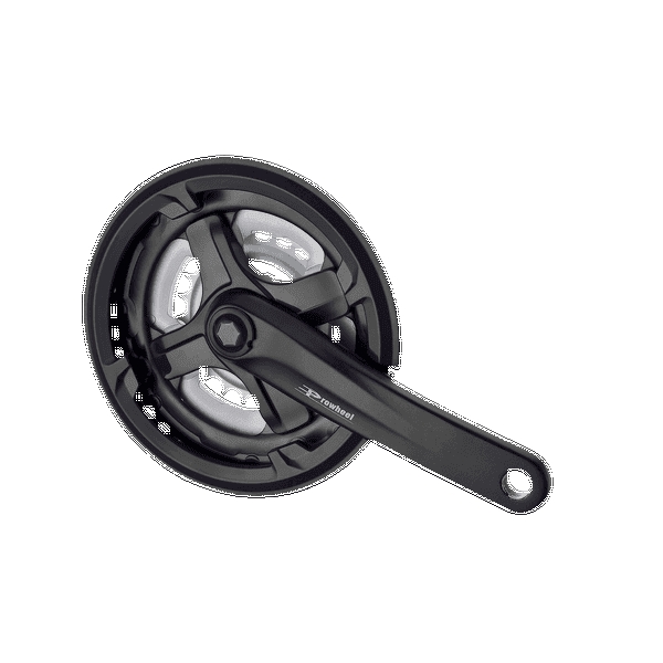 Шатун AL L170мм 24-34-42Т під квадрат чорный PROWHEEL TA-CM68 с Pl захистом