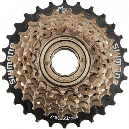 Вільнобіг SHIMANO MF-TZ500 7шв.14-28Т BLACK/BROWN