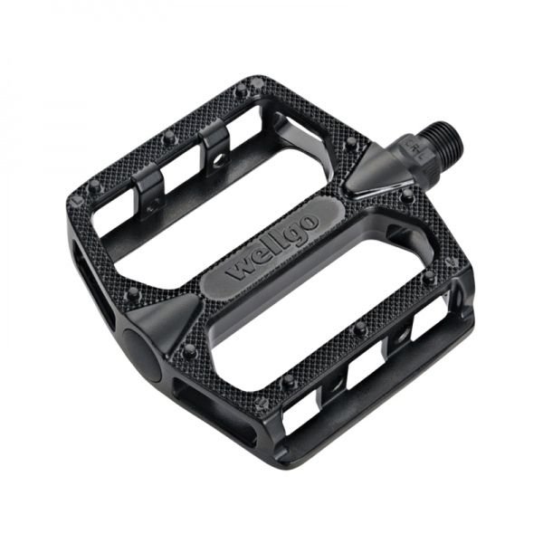 Педалі  B155 9/16 CR-MO AXLE, ONE PIECE ALLOY PEDAL ED BLACK, MOLD PIN, NO REFL. OEM