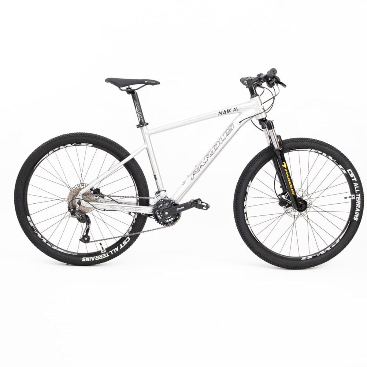 Велосипед PARDUS MTB Naik 27.5" Alu Altus 2x9s Silver, M — P21-NA-M-SR