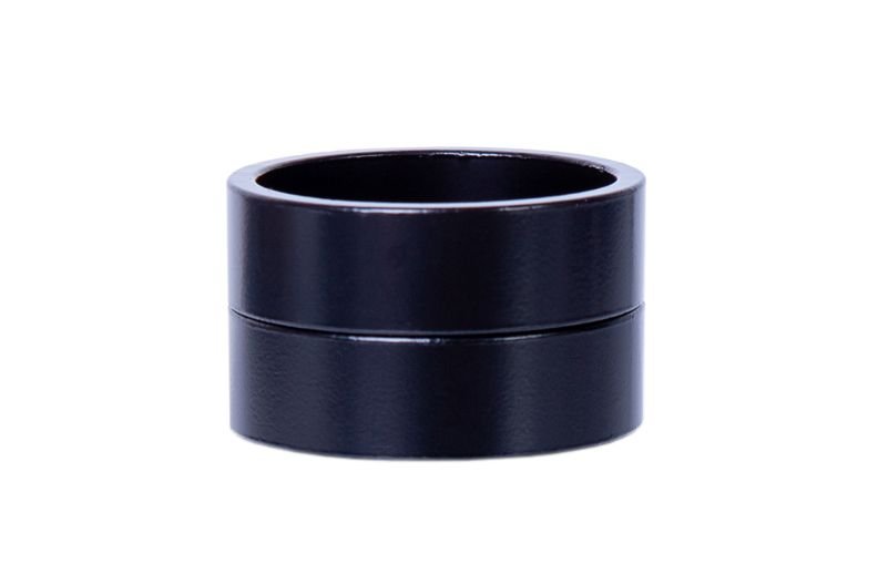 Проставочне кільце 1-1/8" 10mm AL Kenli чорн. 2 шт