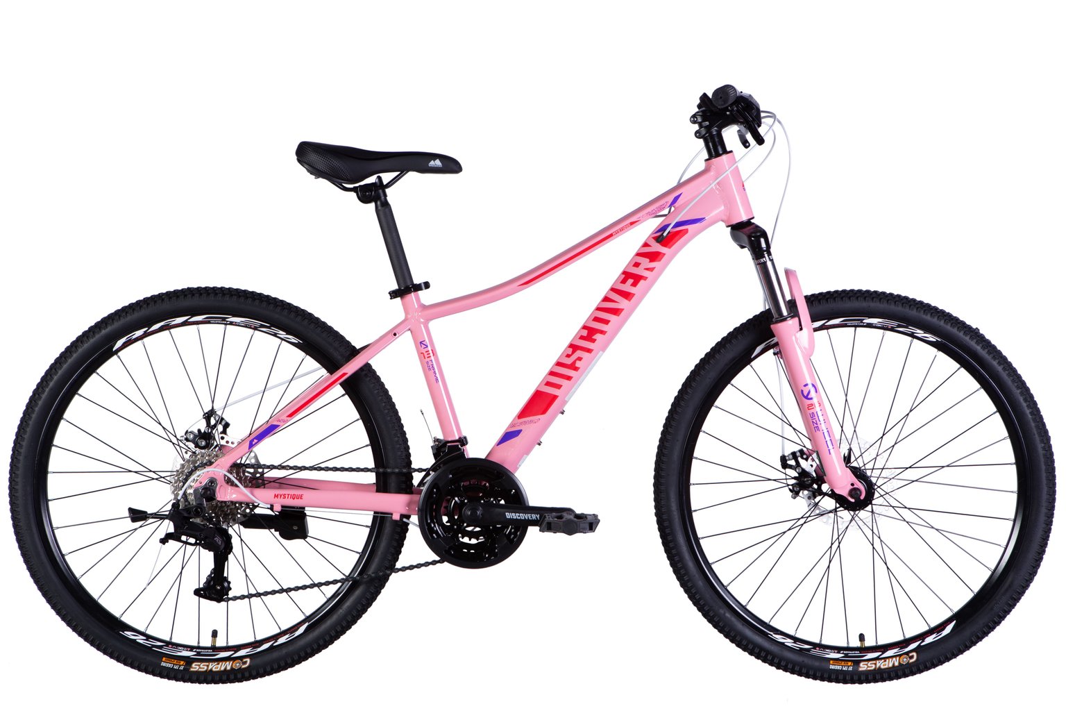 Велосипед AL 26" Discovery MYSTIQUE DD CS рама-15" світло-рожевий 2025