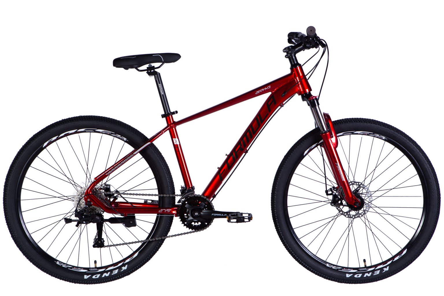 Велосипед AL 27,5" Formula ZEPHYR 3.0 DD CS рама-17" червоний 2025