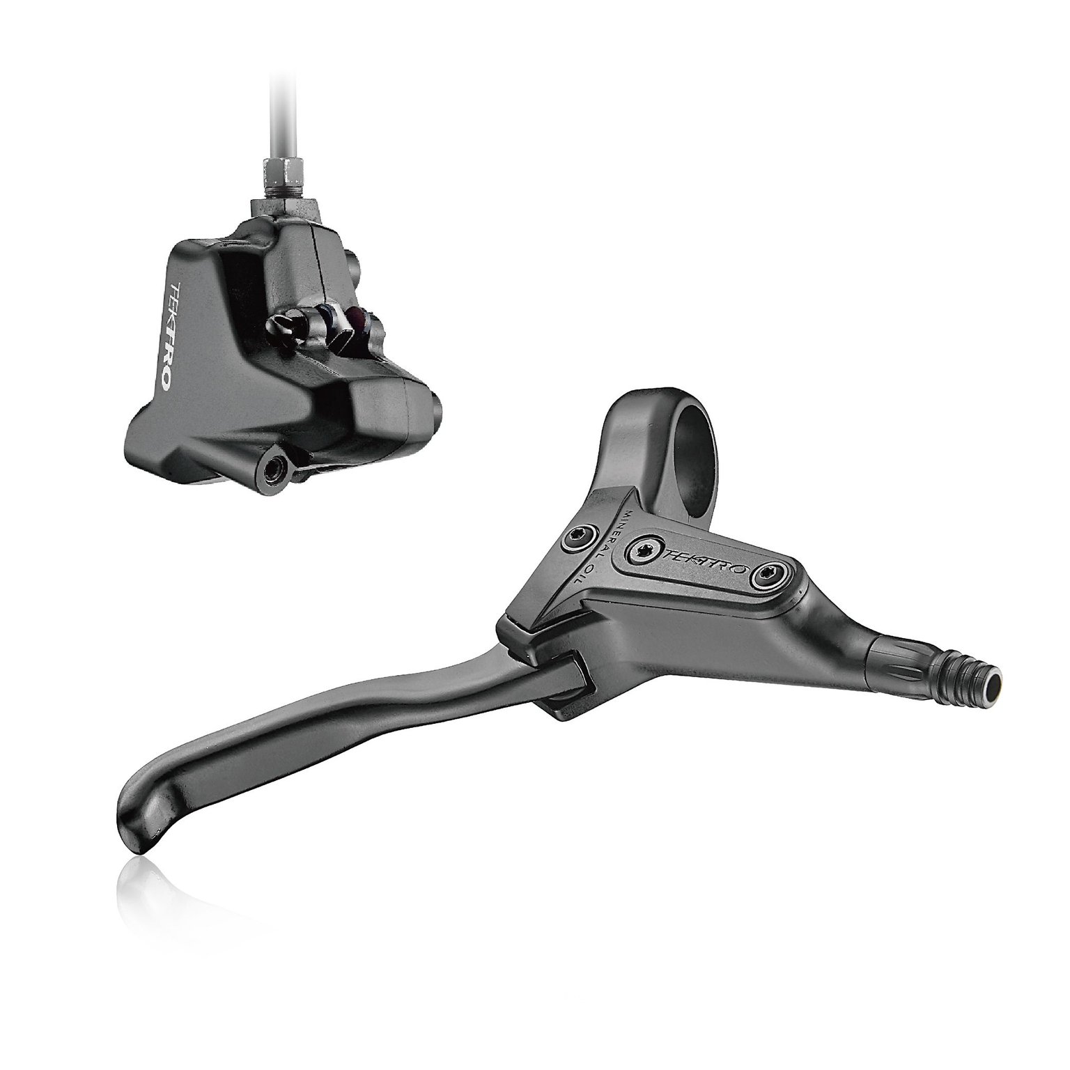Дискові задні гідравлічні гальма TEKTRO HD-R280R Flat Mount, чорний