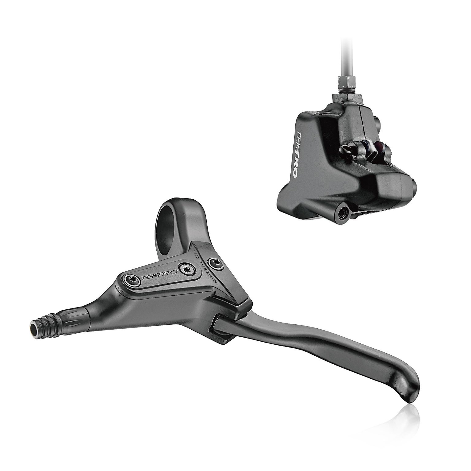 Дискові передні гідравлічні гальма TEKTRO HD-R280F Flat Mount, чорний