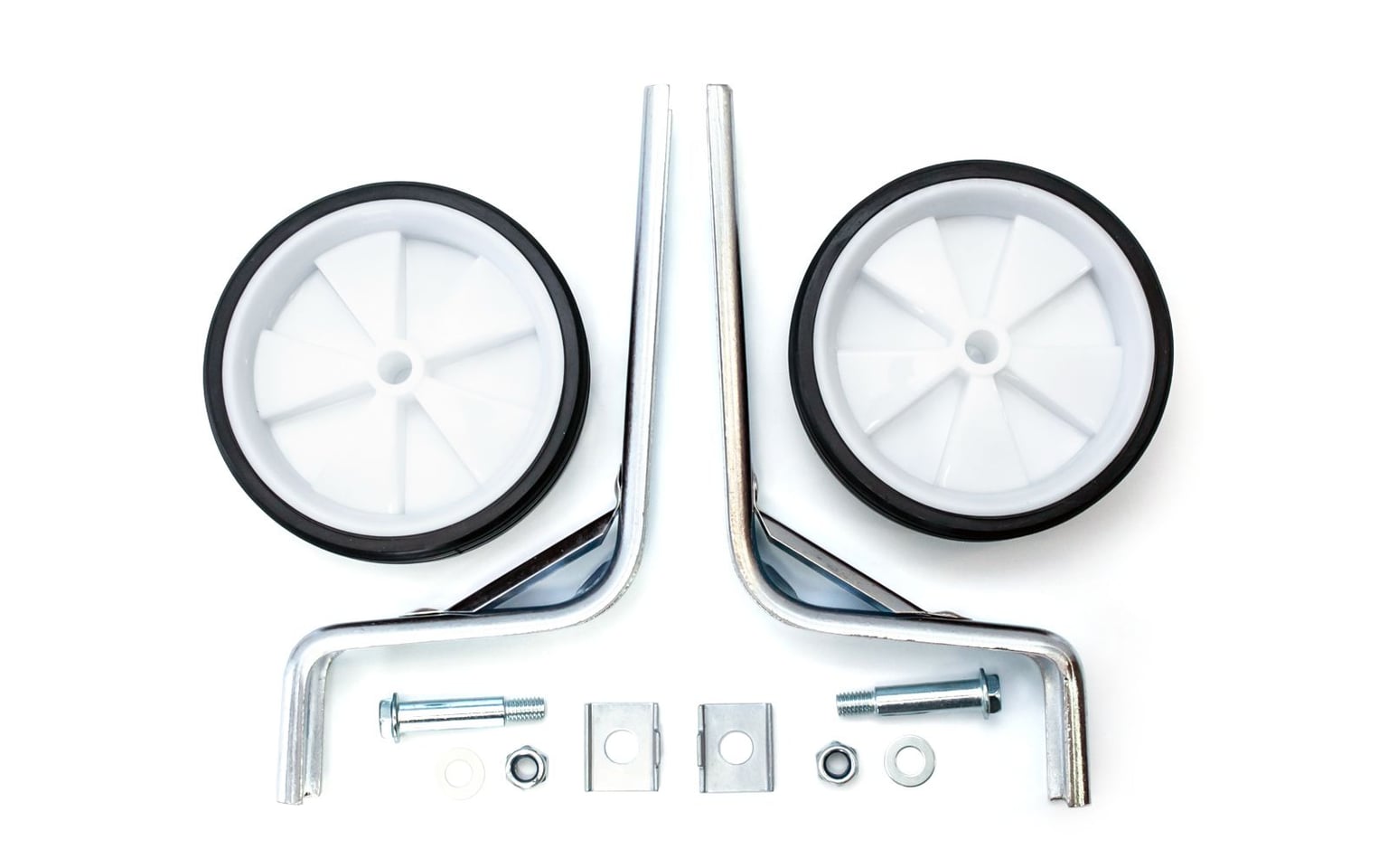 Опорні (тренувальні) колеса FSK-BH-204 для дитячих. ВЕЛ. 12 "-20" білі з чорним (білий з чорним)