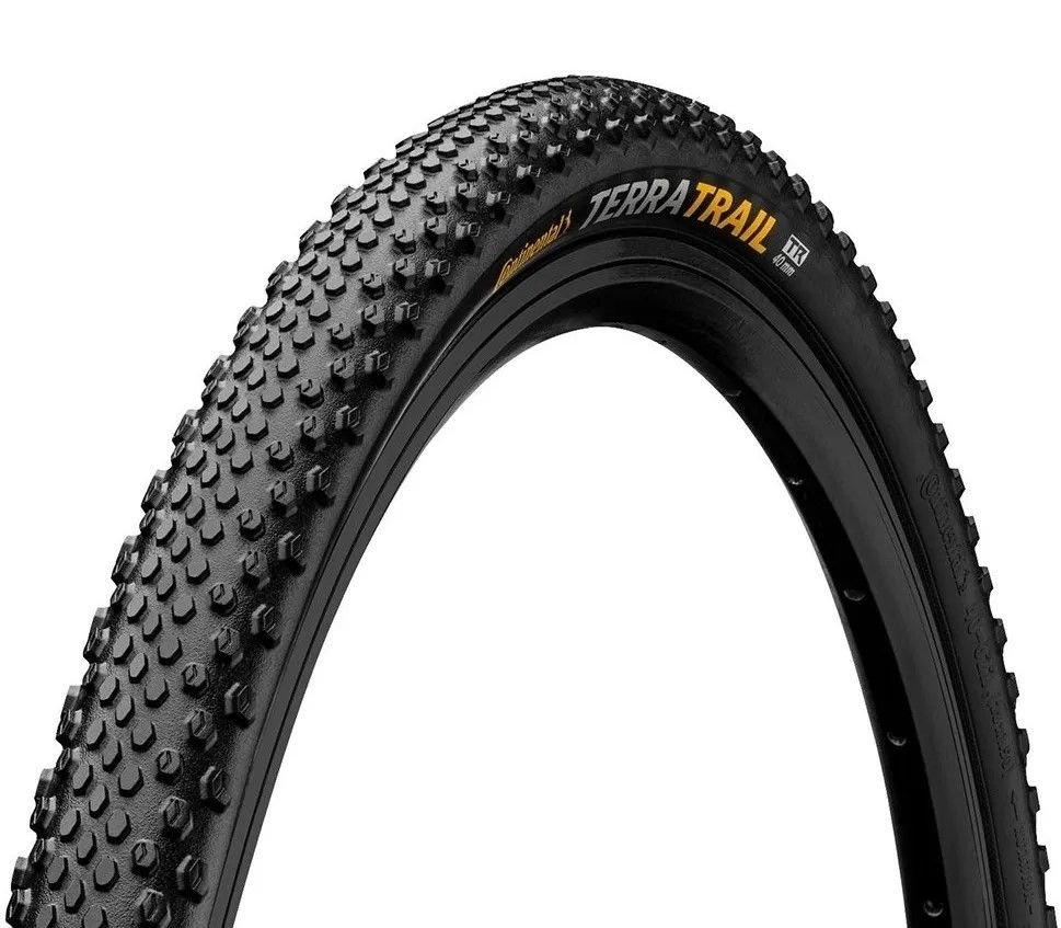 Покрышка бескамерная Continental Terra Trail ShieldWall 28" | 700 x 35C | 28 x 1.35 черная, складная, skin SL