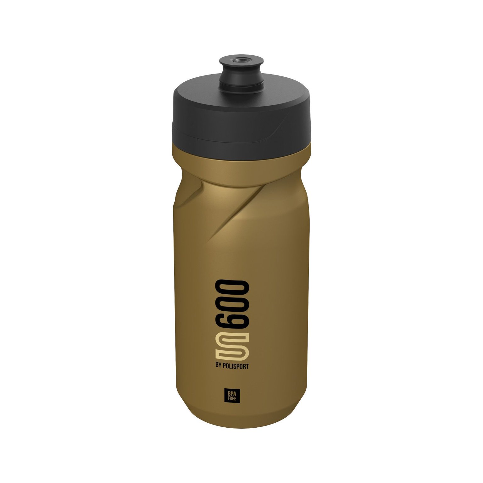 Фляга 600 ml "S600"    золотий / чорний