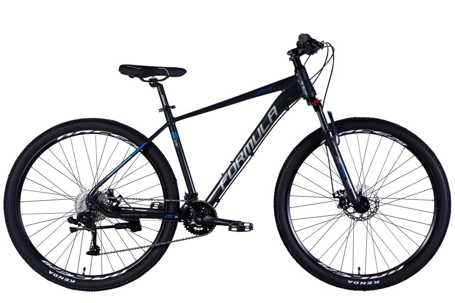 Велосипед AL 29" Formula ZEPHYR 2.0 DD CS рама-19" темно-сiрий (матовий) 2025
