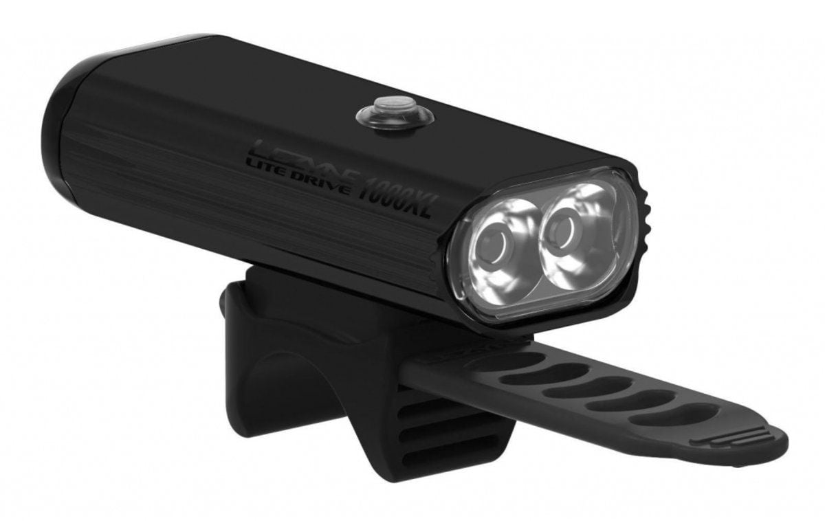 Переднє світло LEZYNE LITE DRIVE 1000XL Чорний матовий 1000 люменів Y13