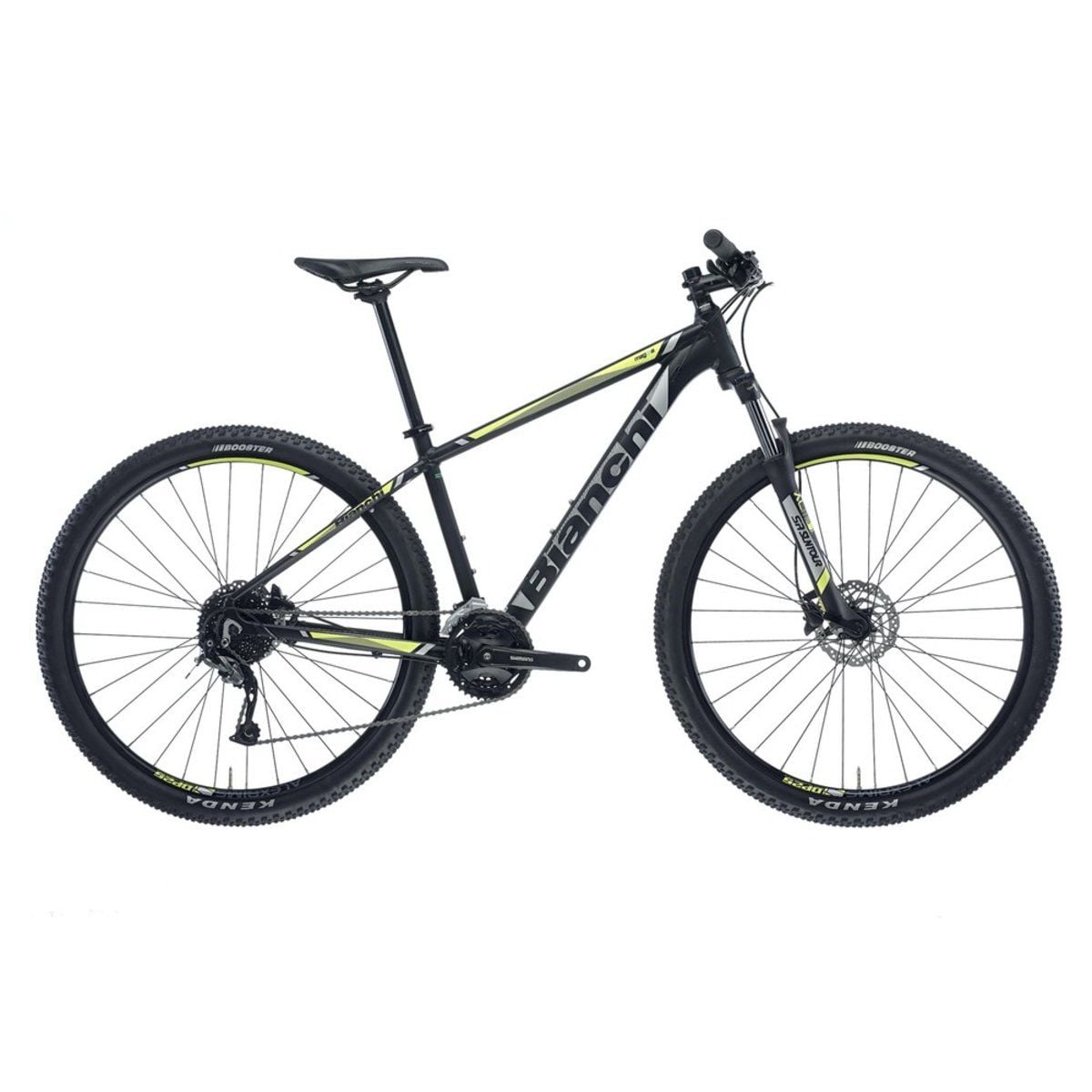 Велосипед BIANCHI Off-Road Magma 9.2 Alivio Mix 2x9s Black, 48 - YQBW2C48MB