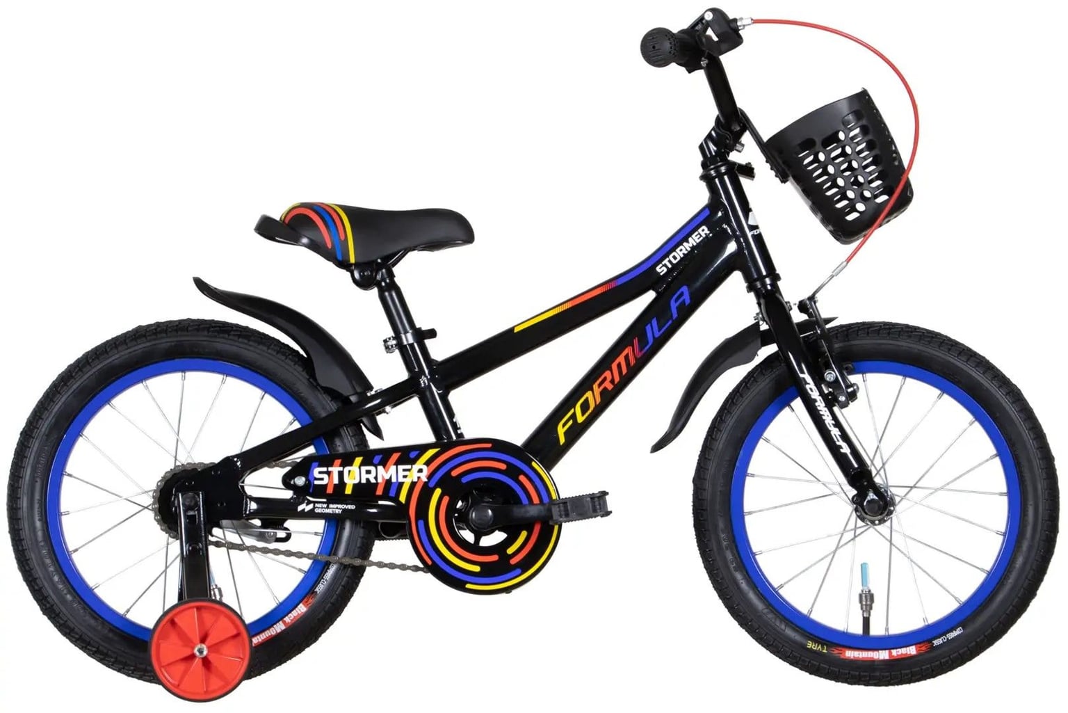 Велосипед AL 16" Formula Kid STORMER BH рама-8,5" чорний 2026