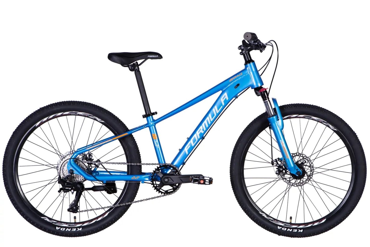 Велосипед AL 24" Formula ZEPHYR 3.0 DD CS рама-12" синій 2026