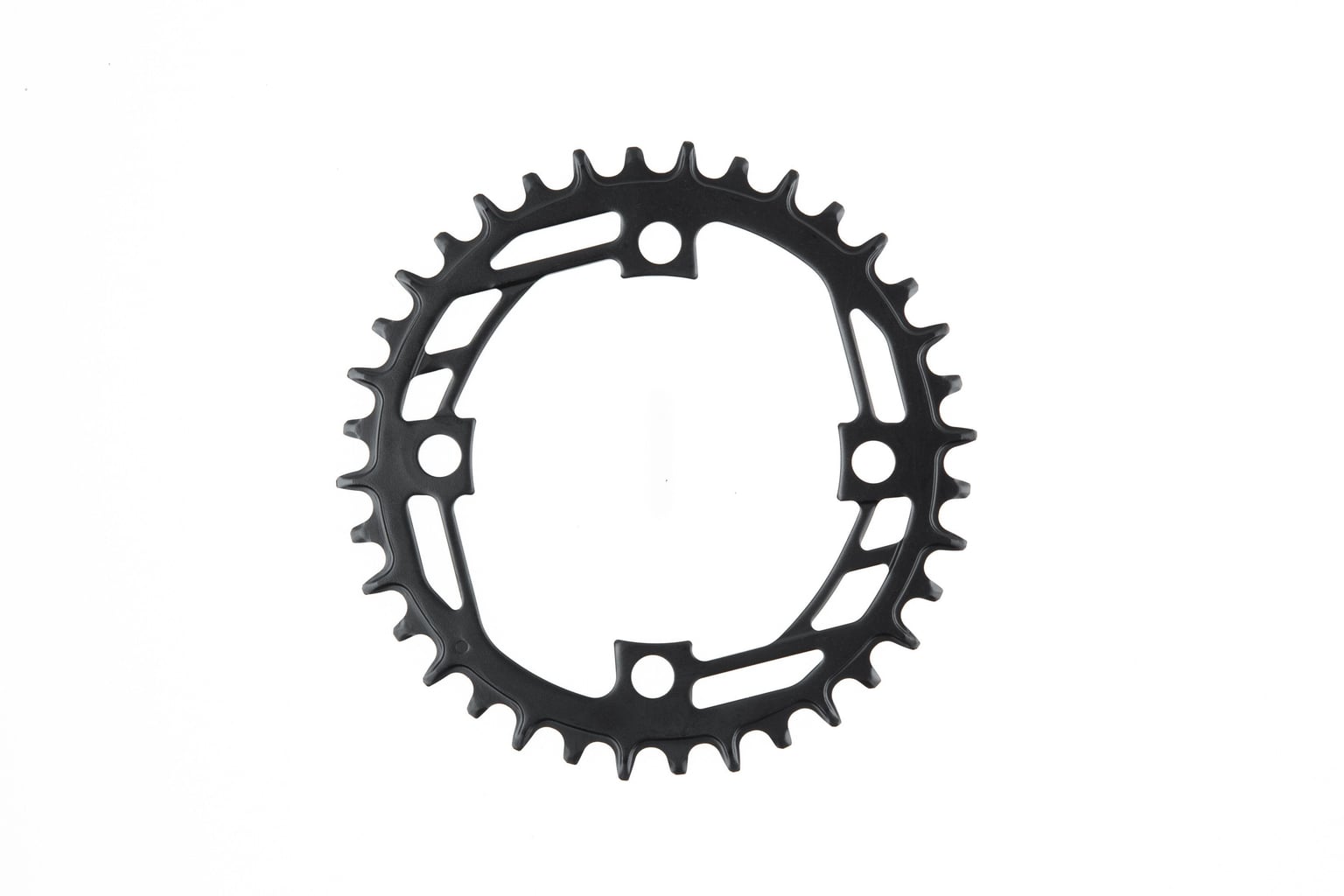 Зірка передня ONRIDE Solo 10 Narrow Wide 36Т, BCD: 104 мм, сталь, чорний