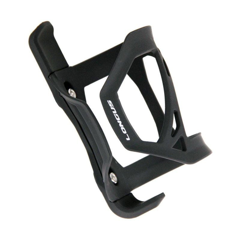 Фляготримач Longus DUALSIDE  пластик чорний