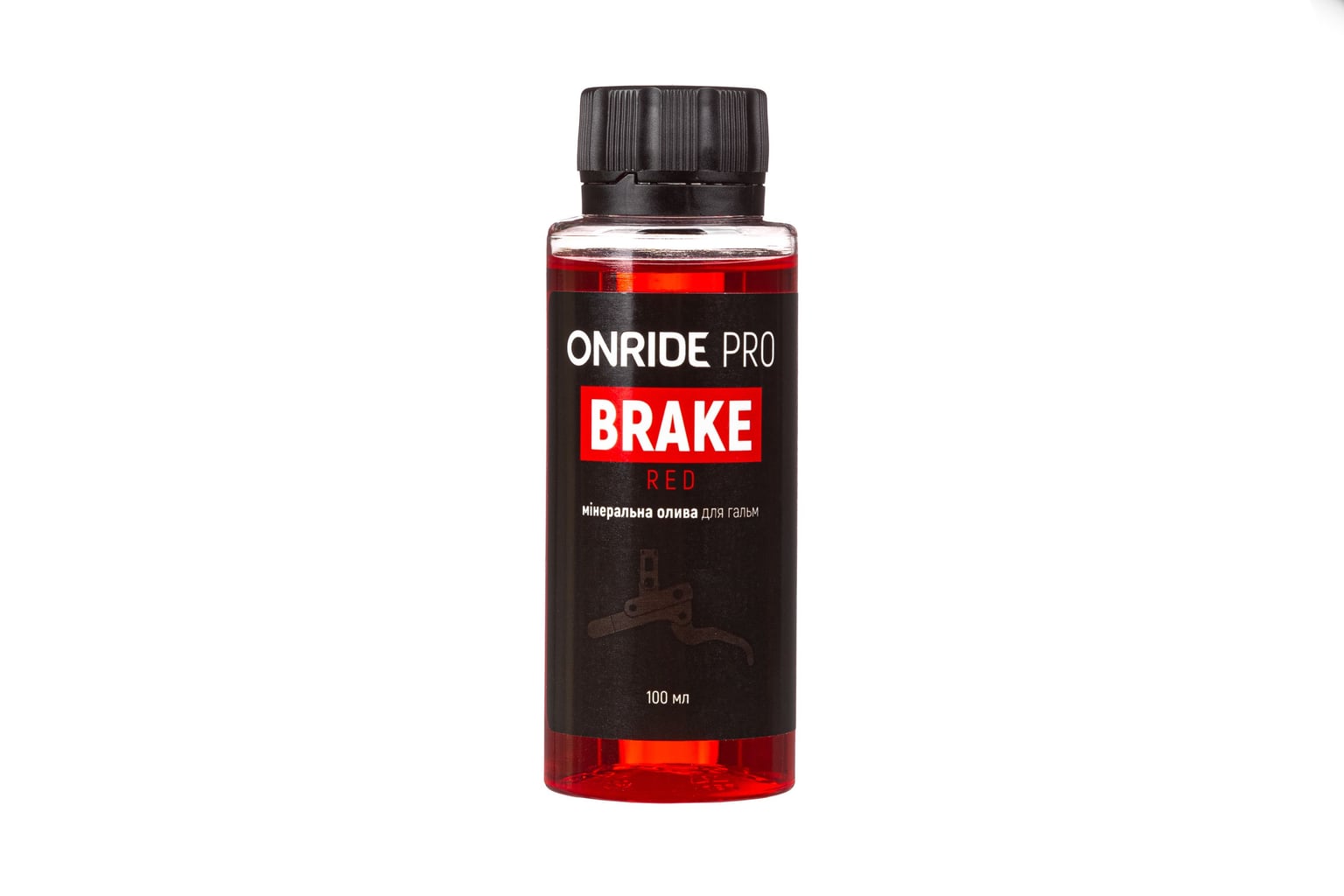 Гальмівна рідина ONRIDE PRO Brake RED 100 мл