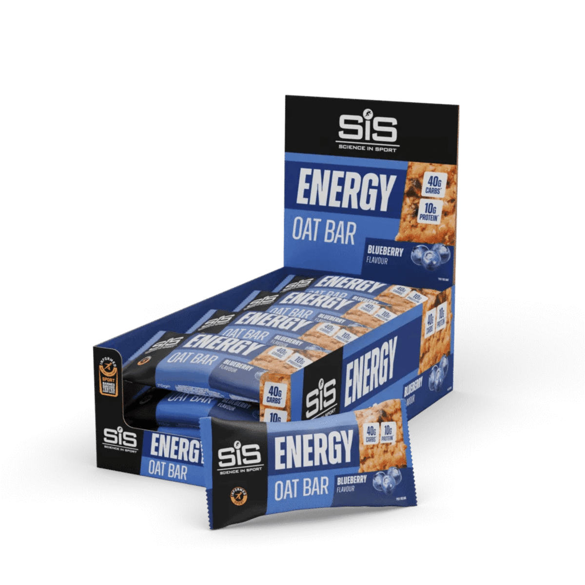 Батончик SIS Energy OAT Bar 70g Blueberry