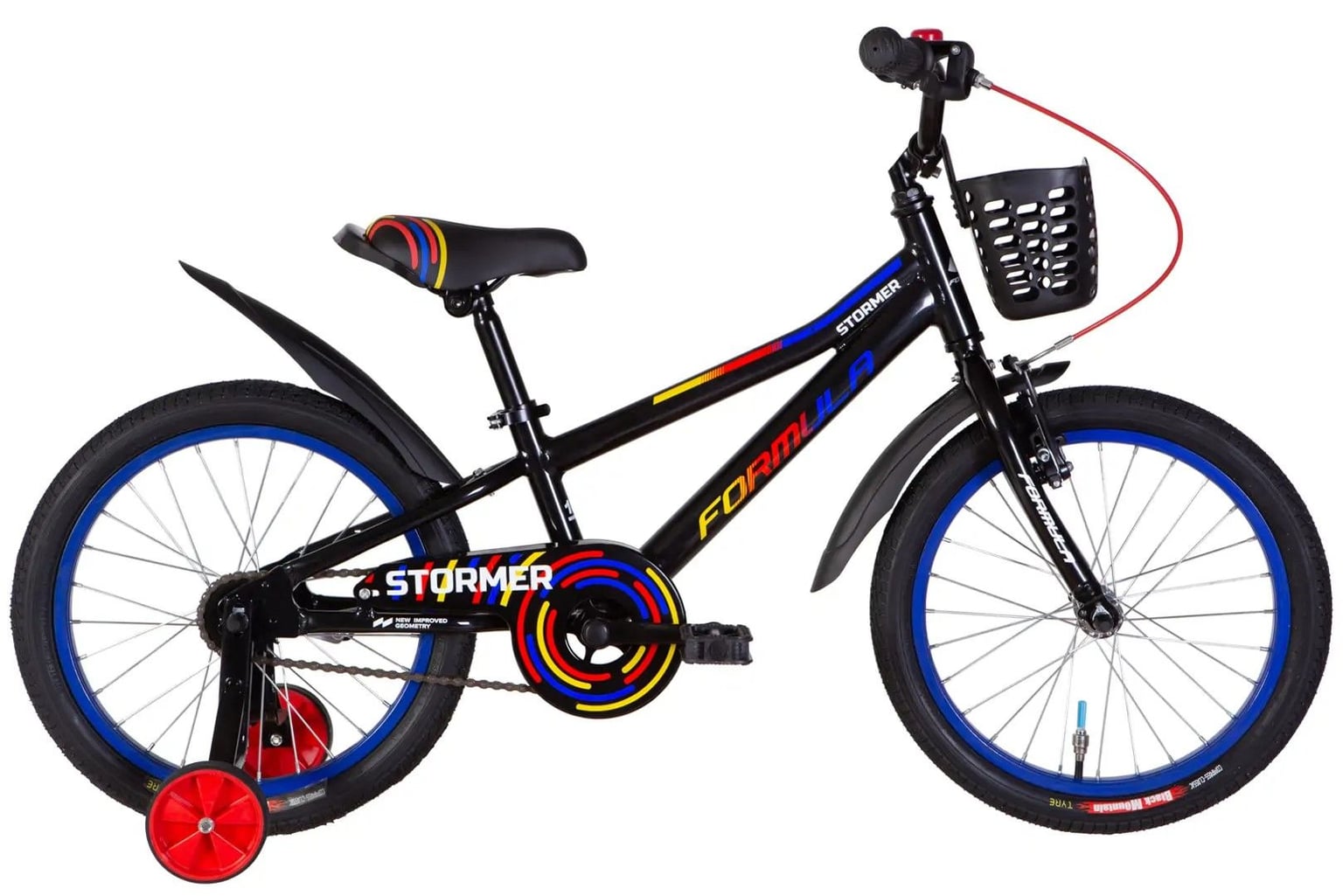 Велосипед AL 18" Formula Kid STORMER BH рама-9" чорний 2026