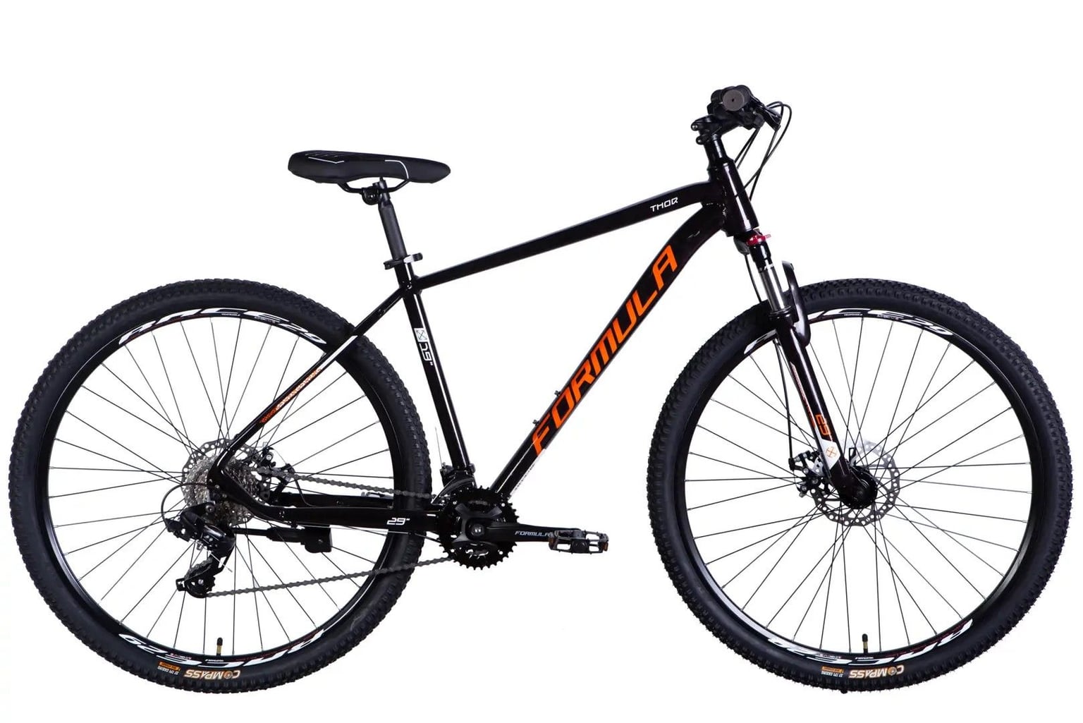 Велосипед AL 29" Formula THOR DD CS рама-19" мідно-чорний з помаранчевим 2026