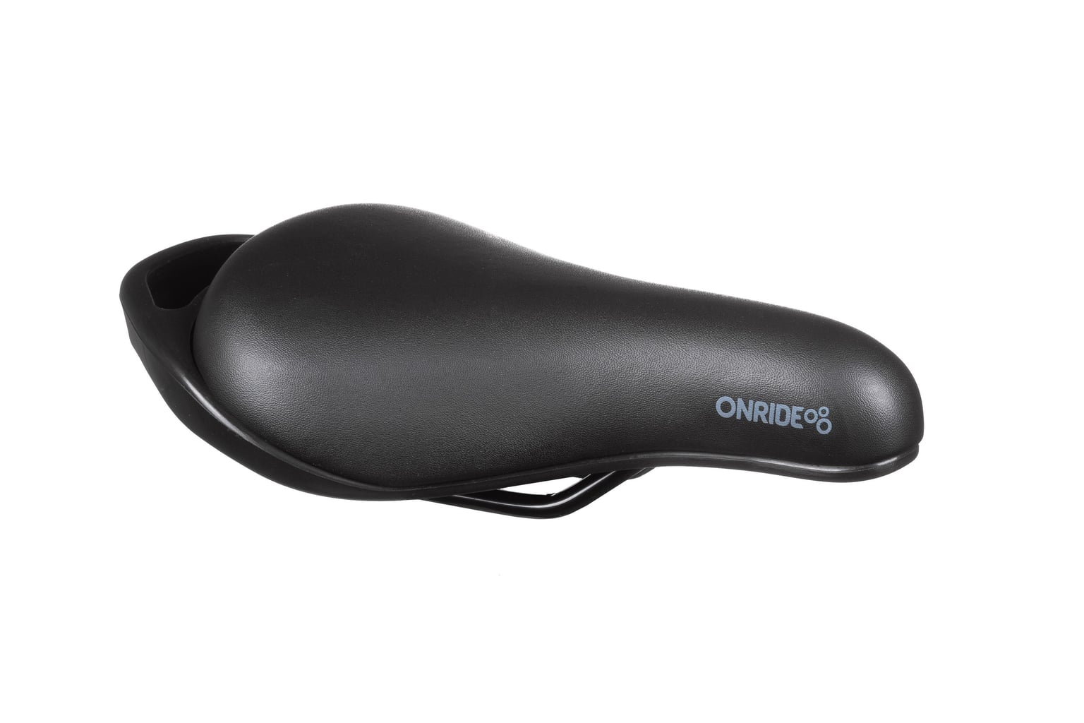 Сідло ONRIDE Vector, сталеві рамки, 247х143 мм, дитяче, чорний