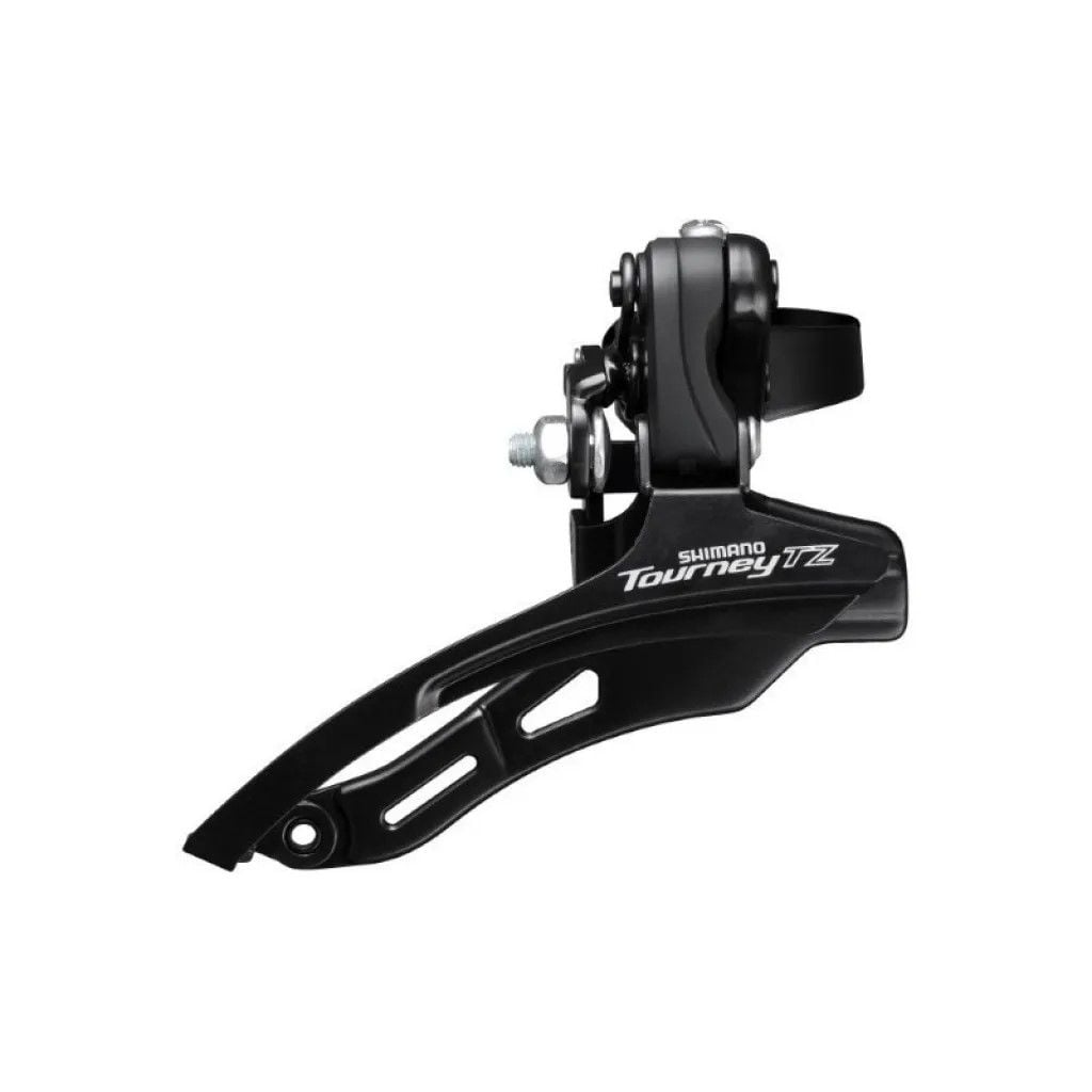 Перемикач передній Shimano FD-TZ500, Down-Swing, нижня тяга, хомут 31.8мм, для 42Т