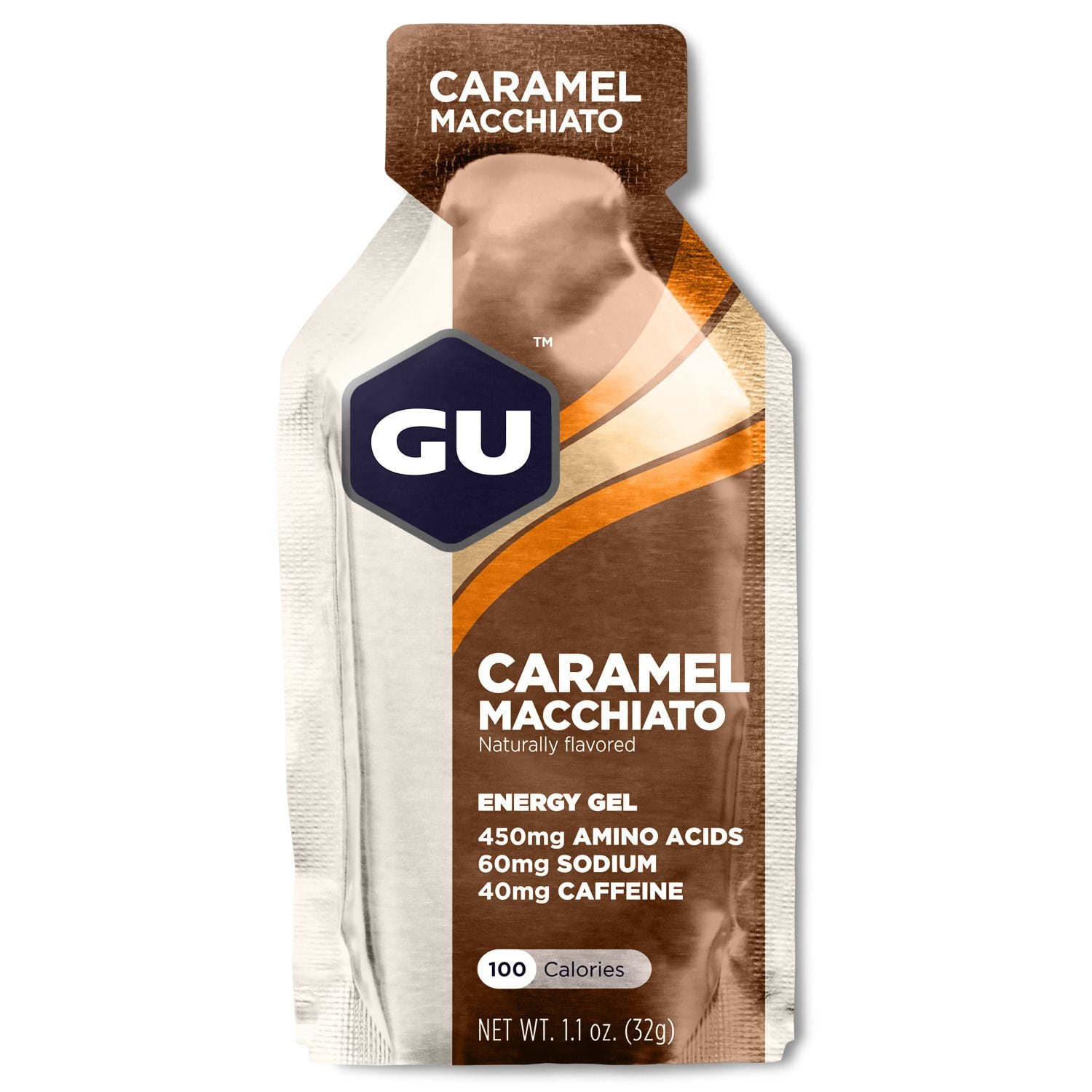 Енергетичний гель GU Energy Caramel Macchiato, 32 г (40 мг кофеїну) (05.12.2027)
