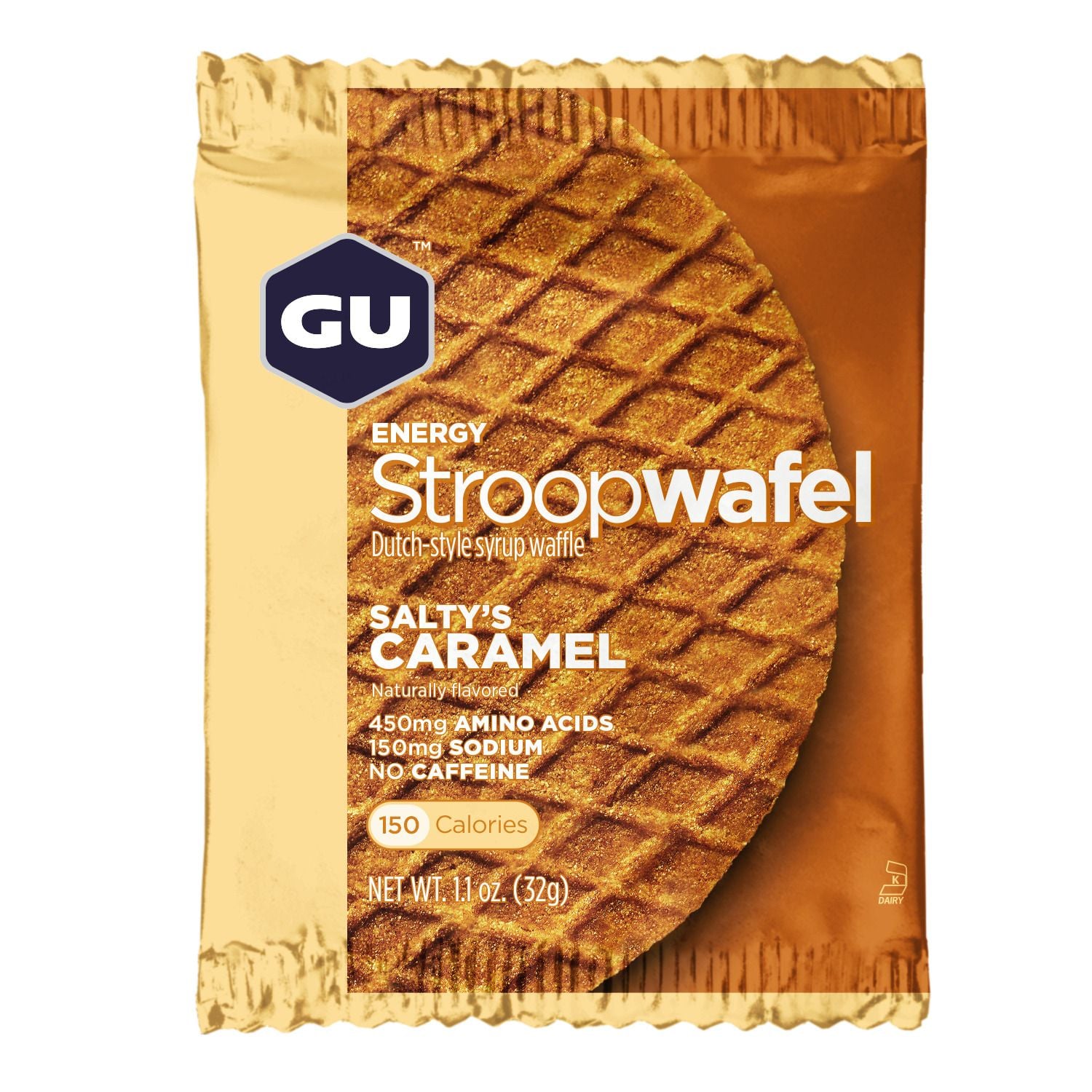 Енергетична вафля GU Energy Waffle Salted Caramel, 32 г (14.04.2027)