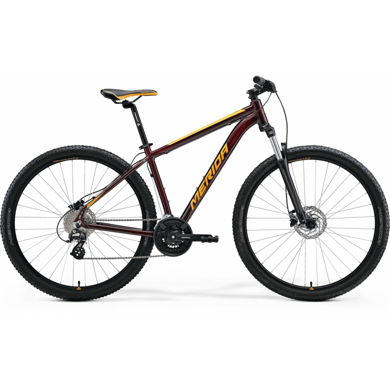 Велосипед 29'' Merida BIG.NINE 15, M 17'', red-orange 2022