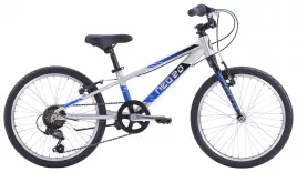 Велосипед 20'' Apollo NEO 6s boys Brushed Alloy / Black / Blue Fade 2022